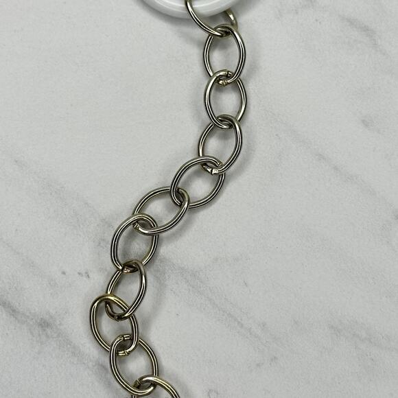 Vintage Red White Blue Chain Link Belt Size S/M Patriotic - Picture 9 of 10